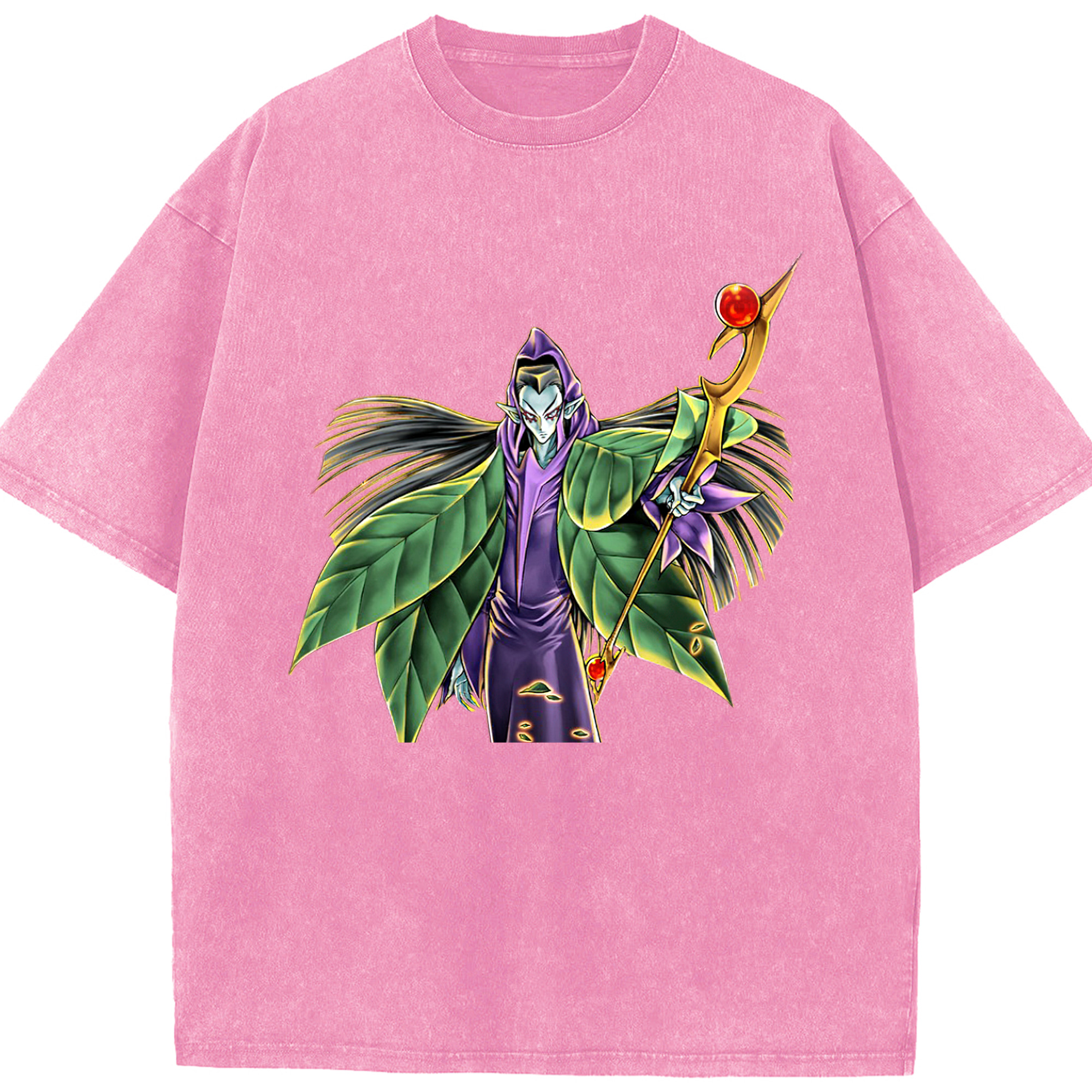 （画像用） 遊☆戯☆王 Yu-Gi-Oh! 綿100% ヴィンテージ風 半袖Tシャツ（フロントプリント）
